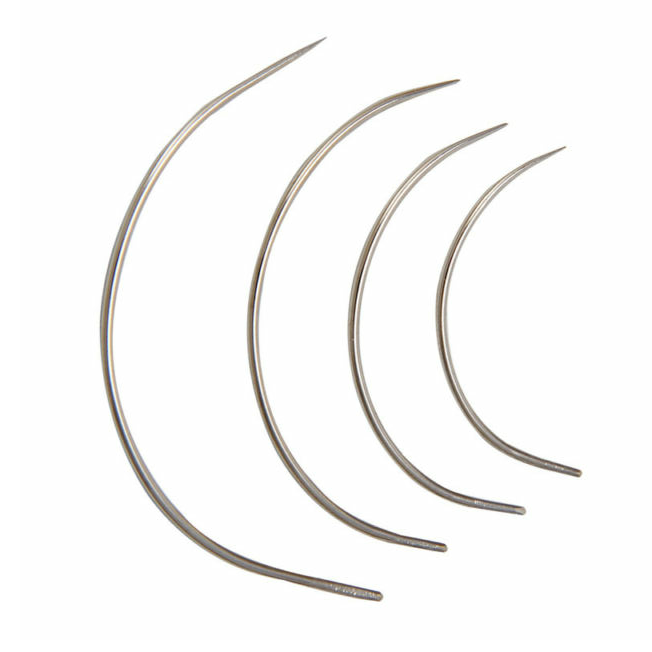 curved needles acw items