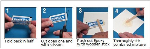 mixing epoxy