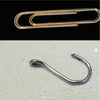 paper clip fish hook