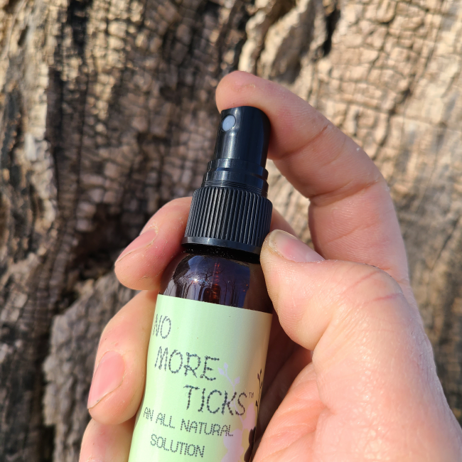 We added a natural Tick and bug repellant...