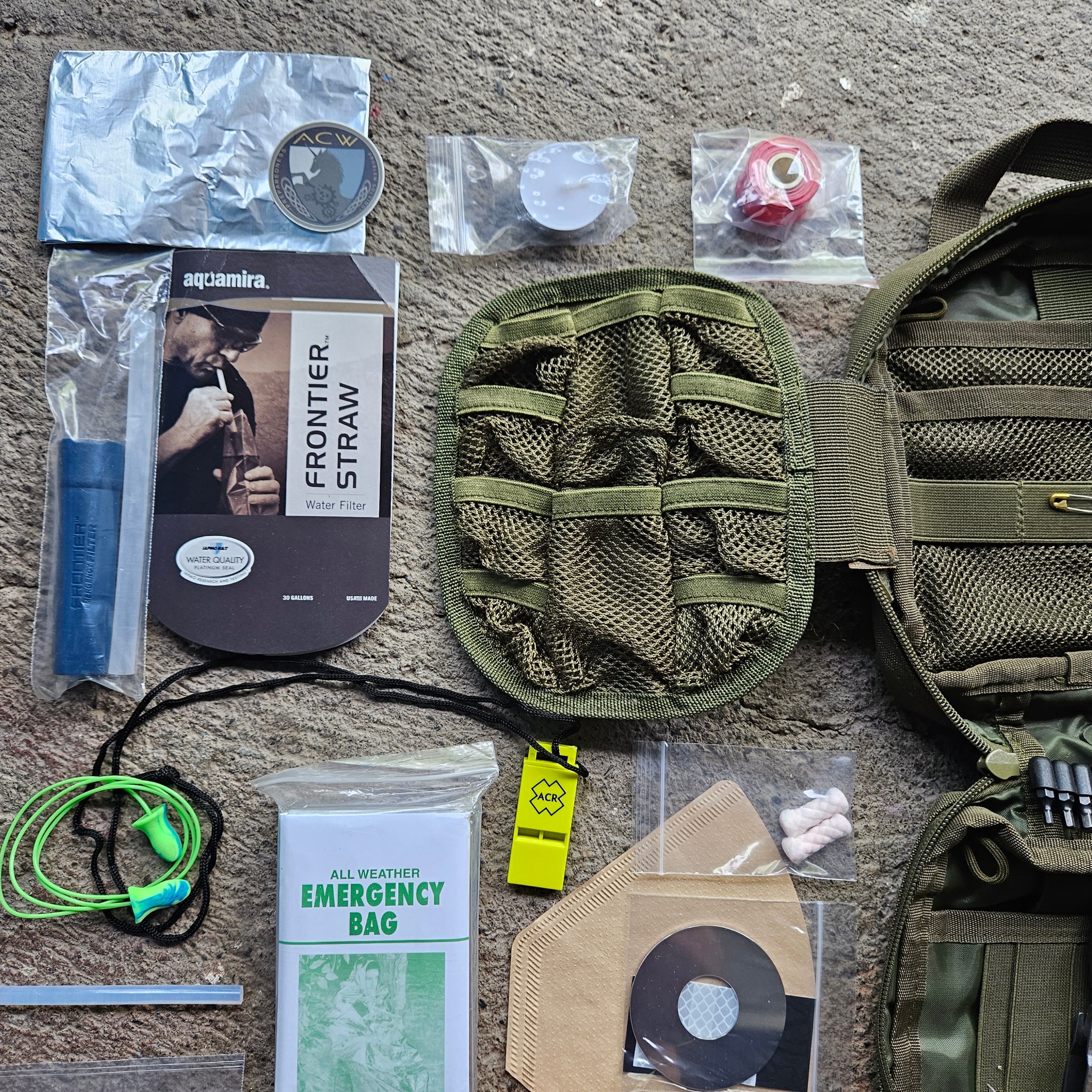 Custom survival kit one shot ACW