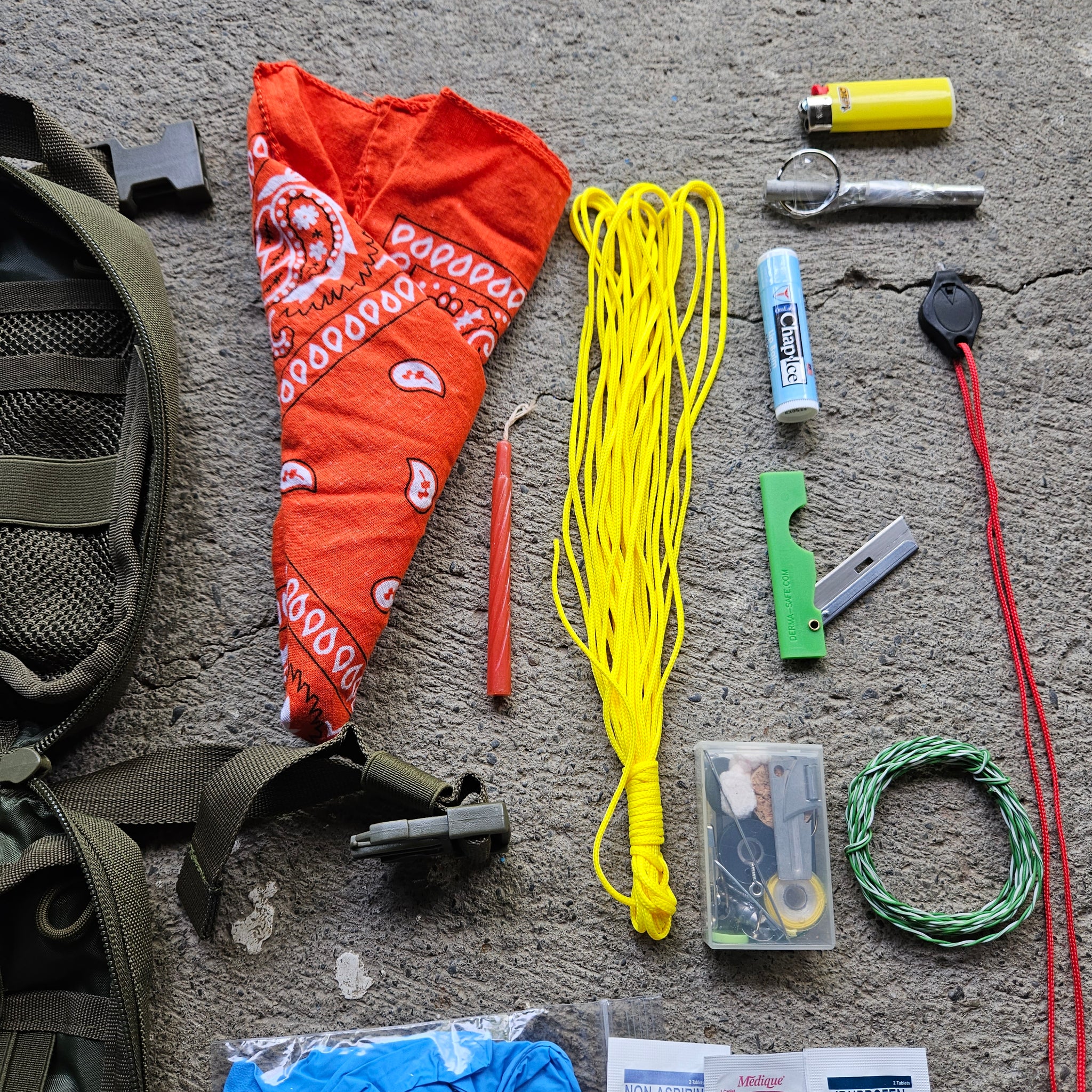 Custom survival kit one shot ACW