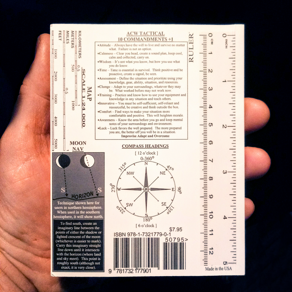 TINY SURVIVAL GUIDE (ACW COMPACT FIELD MANUAL)